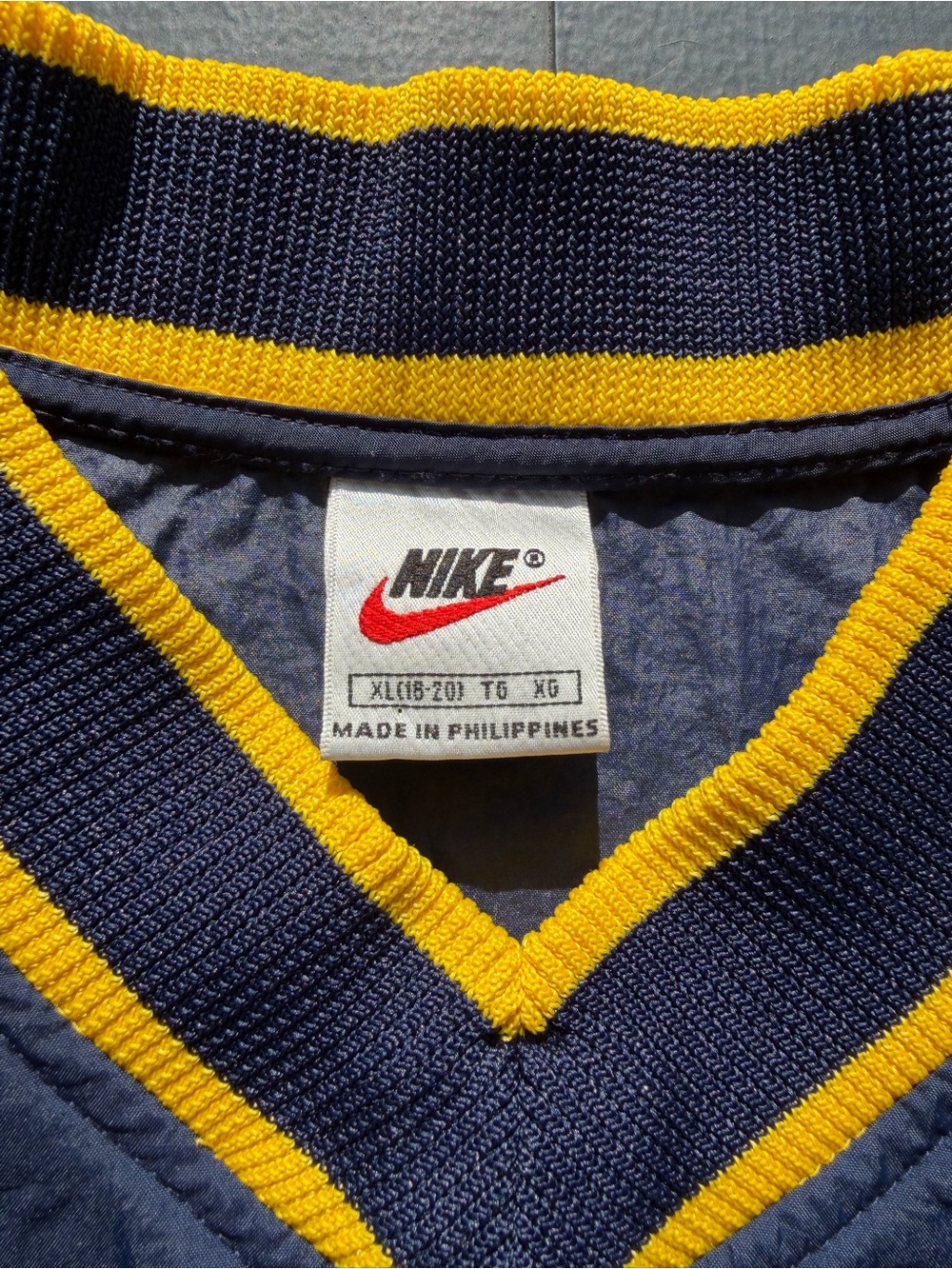 Vintagee 1990s Nike Windbreaker Colorblock Check Jacket - Picture 3 of 6
